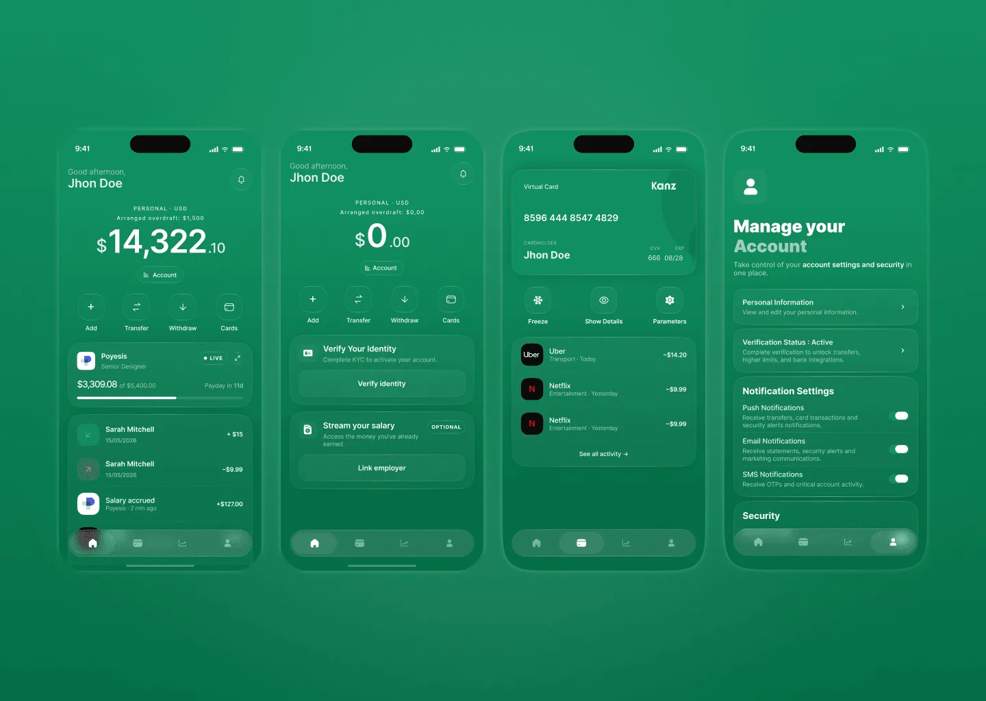 Kanz screen